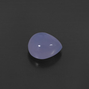 Calcédoine Bleu lavande naturelle Transparent, 2.34 ct, Transparent / Translucide
