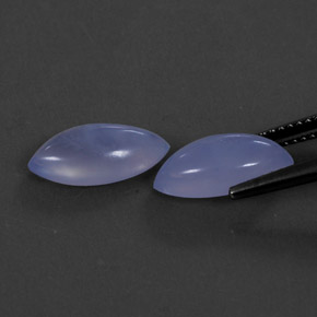 Achetez naturel ct bleue calcédoine gems, transparent, en provenance namibie chez gemselect. en stock, livraison internationale!