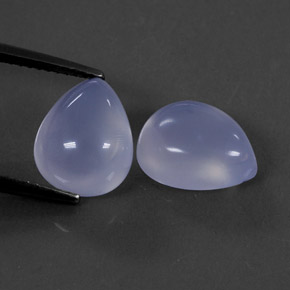 Achetez naturel ct bleue calcédoine gems, transparent, en provenance namibie chez gemselect. en stock, livraison internationale!