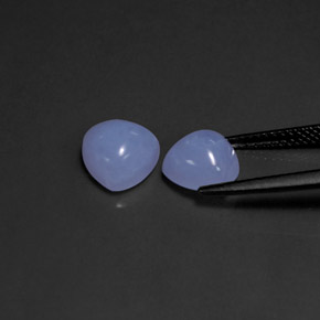 Achetez naturel ct bleue calcédoine gems, transparent, en provenance namibie chez gemselect. en stock, livraison internationale!