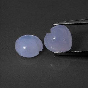 Achetez naturel ct bleue calcédoine gems, transparent, en provenance namibie chez gemselect. en stock, livraison internationale!