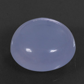 Calcédoine bleue naturelle transparent, 8,58 ct, transparent / translucide