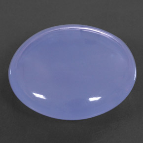 Calcédoine Bleu lavande naturelle Transparent, 20.57 ct, Transparent / Translucide