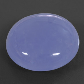 Calcédoine bleue naturelle transparent, 29,95 ct, transparent / translucide