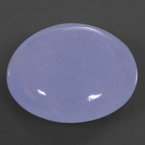 Calcédoine bleue naturelle transparent, 36,59 ct, transparent / translucide
