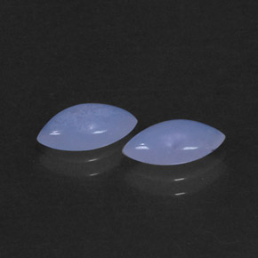 Achetez naturel ct Bleu lavande Calcédoine gems, Transparent, En provenance Brésil chez GemSelect. En stock, livraison internationale!