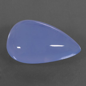 Calcédoine Bleu lavande naturelle Transparent, 24.88 ct, Transparent / Translucide