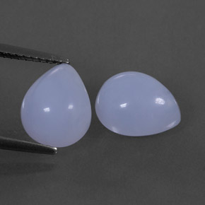 Achetez naturel ct bleue calcédoine gems, en forme de poire, en provenance brésil chez gemselect. en stock, livraison internationale!