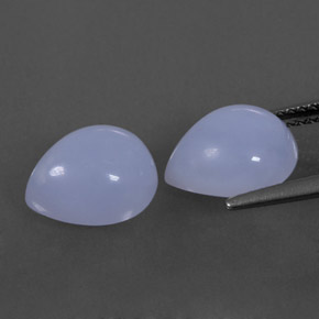 Achetez naturel ct bleue calcédoine gems, en forme de poire, en provenance brésil chez gemselect. en stock, livraison internationale!