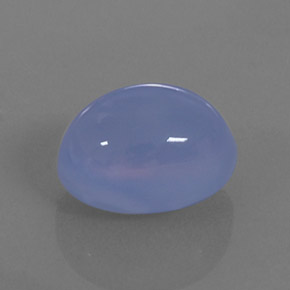 Calcédoine bleue naturelle transparent, 11,03 ct, transparent / translucide