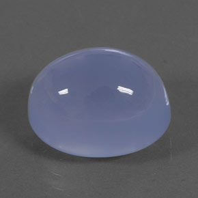 Calcédoine bleue naturelle transparent, 9,52 ct, transparent / translucide