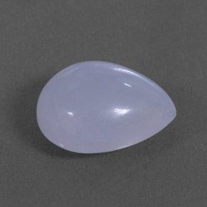 Calcédoine bleue naturelle transparent, 3,19 ct, transparent / translucide