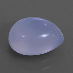 Calcédoine bleue naturelle transparent, 2,75 ct, transparent / translucide