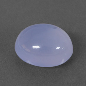 Calcédoine bleue naturelle transparent, 2,27 ct, transparent / translucide