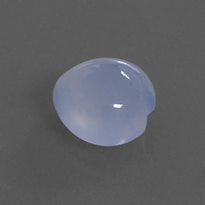 Calcédoine bleue naturelle transparent, 4,98 ct, transparent / translucide