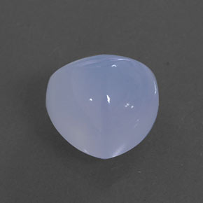 Calcédoine bleue naturelle transparent, 3,86 ct, transparent / translucide