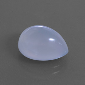 Calcédoine bleue naturelle transparent, 4,94 ct, transparent / translucide