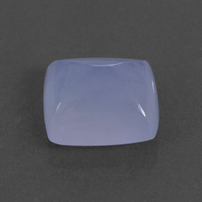 Calcédoine bleue naturelle transparent, 2,93 ct, transparent / translucide