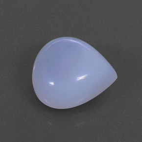Calcédoine violet naturelle transparent, 5,61 ct, transparent / translucide