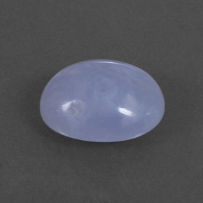 Calcédoine bleue naturelle transparent, 3,02 ct, transparent / translucide