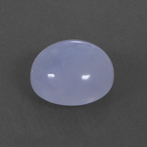 Calcédoine bleue naturelle transparent, 3,61 ct, transparent / translucide