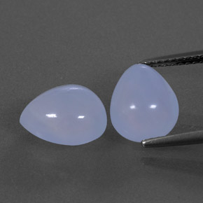 Achetez naturel ct bleue calcédoine gems, transparent, en provenance namibie chez gemselect. en stock, livraison internationale!