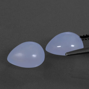 Achetez naturel ct bleue calcédoine gems, transparent, en provenance namibie chez gemselect. en stock, livraison internationale!