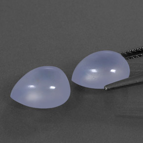 Achetez naturel ct bleue calcédoine gems, transparent, en provenance namibie chez gemselect. en stock, livraison internationale!