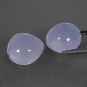 Achetez naturel ct bleue calcédoine gems, transparent, en provenance namibie chez gemselect. en stock, livraison internationale!
