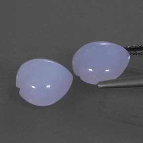 Achetez naturel ct bleue calcédoine gems, transparent, en provenance namibie chez gemselect. en stock, livraison internationale!