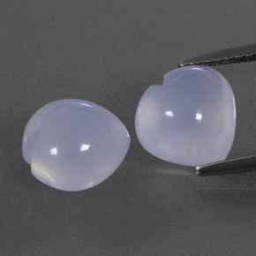 Achetez naturel 5,33ct bleue calcédoine gems, transparent, en provenance namibie chez gemselect. en stock, livraison internationale!