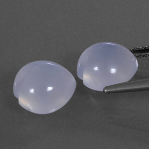 Achetez naturel 5,33ct bleue calcédoine gems, transparent, en provenance namibie chez gemselect. en stock, livraison internationale!