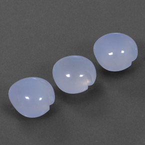 Achetez naturel 10,44ct bleue calcédoine gems, transparent, en provenance namibie chez gemselect. en stock, livraison internationale!