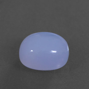 Calcédoine bleue naturelle transparent, 3,55 ct, transparent / translucide