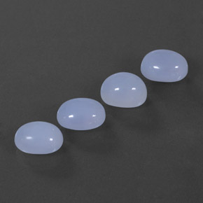Achetez naturel ct bleue calcédoine gems, coupe ovale, en provenance brésil chez gemselect. en stock, livraison internationale!