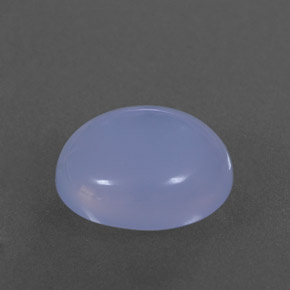 Calcédoine bleue naturelle transparent, 4,71 ct, transparent / translucide