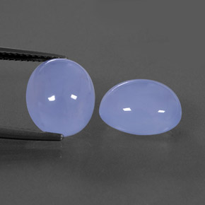 Achetez naturel ct bleue calcédoine gems, transparent, en provenance namibie chez gemselect. en stock, livraison internationale!