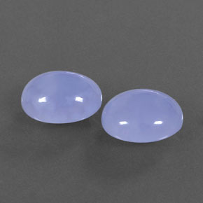 Achetez naturel ct bleue calcédoine gems, coupe ovale, en provenance namibie chez gemselect. en stock, livraison internationale!