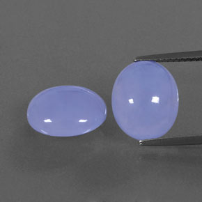 Achetez naturel ct bleue calcédoine gems, coupe ovale, en provenance namibie chez gemselect. en stock, livraison internationale!