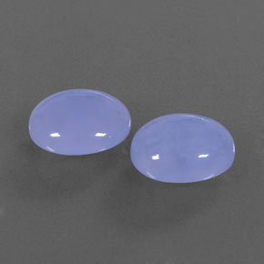 Achetez naturel ct bleue calcédoine gems, coupe ovale, en provenance namibie chez gemselect. en stock, livraison internationale!
