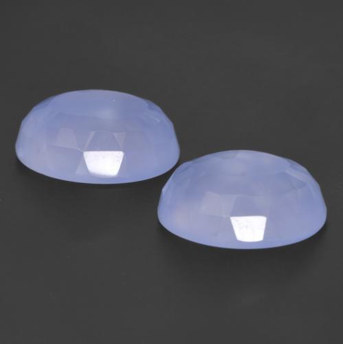 Achetez naturel 11,27ct bleue calcédoine gems, coupe ovale, en provenance brésil chez gemselect. en stock, livraison internationale!
