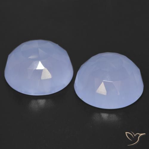 Shop natural 15.55ct Bleu violacé léger Calcédoine gems, Tour, from Brésil at GemSelect. In stock, global shipping!