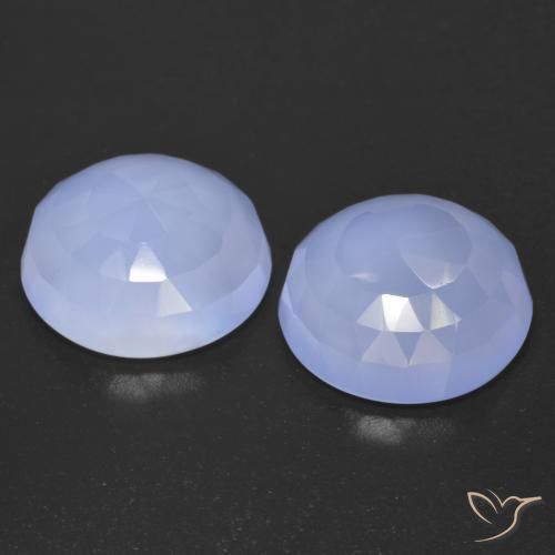 Shop natural 13.04ct Bleu violacé léger Calcédoine gems, Tour, from Brésil at GemSelect. In stock, global shipping!