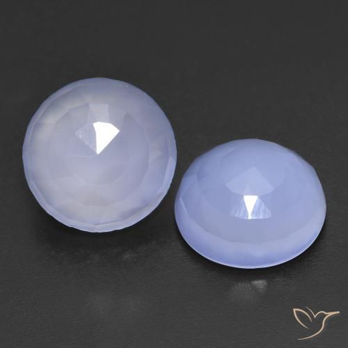 Shop natural 13.20ct Violet Bleu Calcédoine gems, Tour, from Brésil at GemSelect. In stock, global shipping!