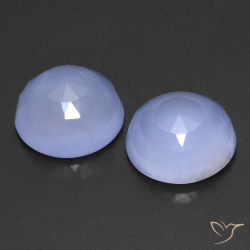 Shop natural 13.20ct Violet Bleu Calcédoine gems, Tour, from Brésil at GemSelect. In stock, global shipping!