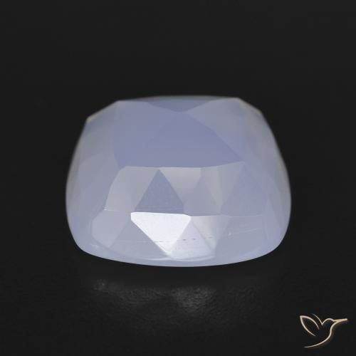 Calcédoine Violet clair naturelle Coussin, 6.05 ct, Translucide