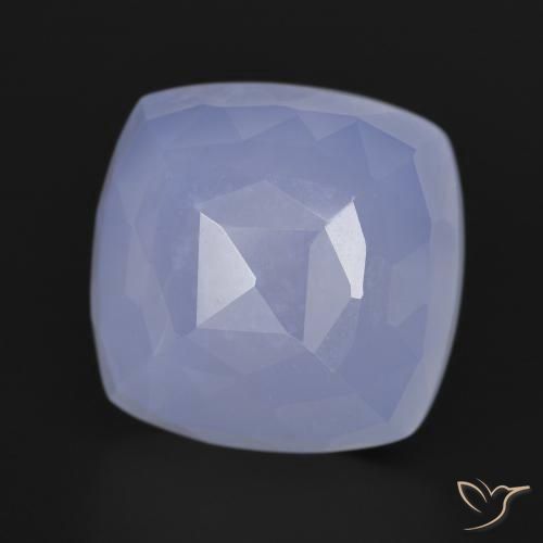 Calcédoine Violet moyen naturelle Coussin, 9.35 ct, Translucide