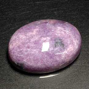 Charoïte violet naturelle coupe ovale, 11,13 ct, opaque