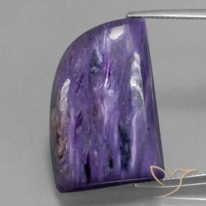 30.57ct Naturel Violet pourpre velours Charoïte, Fantaisie, Opaque