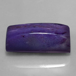 Charoïte Violet naturelle Baquette, 16.59 ct, Opaque